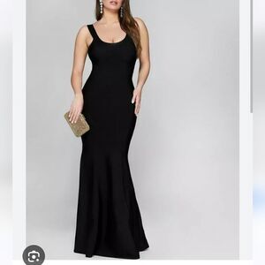 Guess Marciano XS Masquerade bandage mermaid dress black